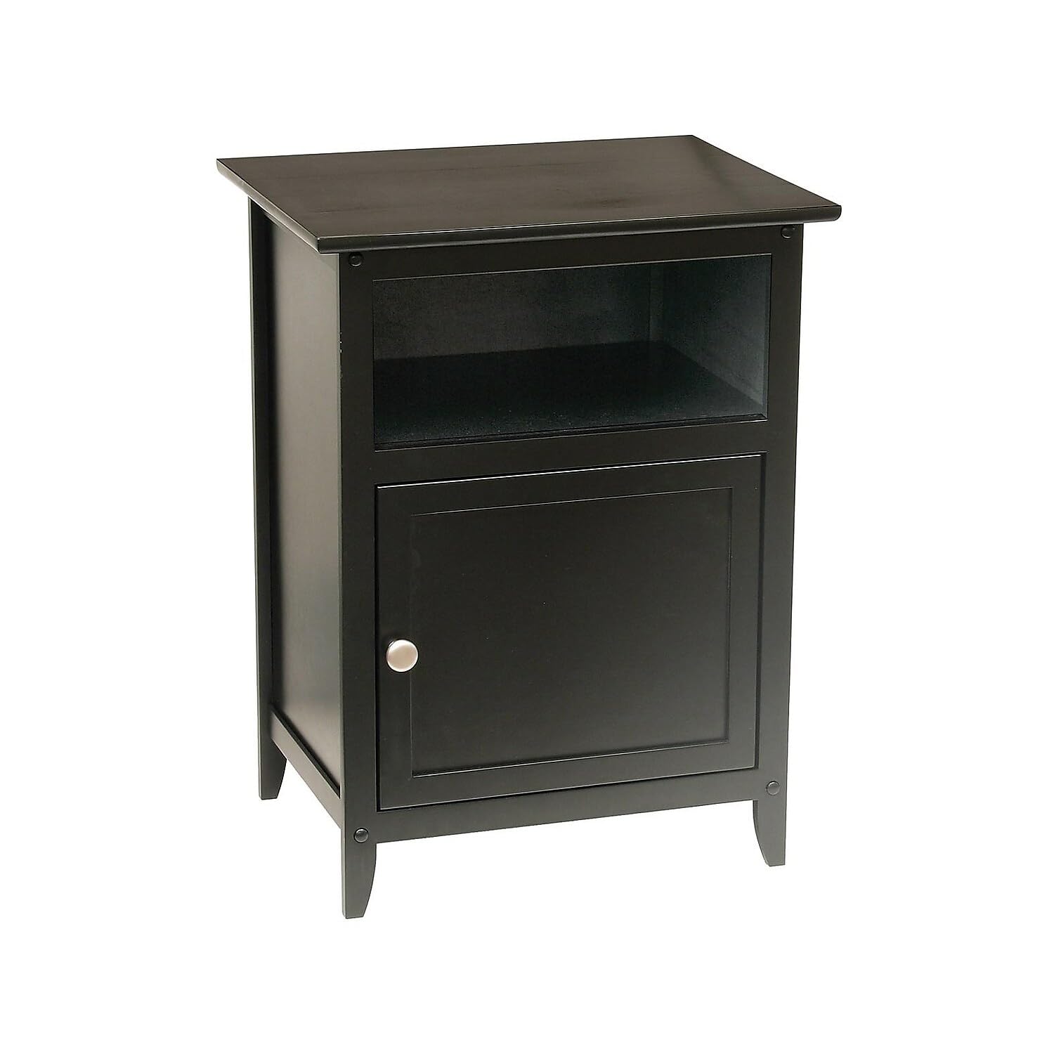 Accent Night Stand, Black